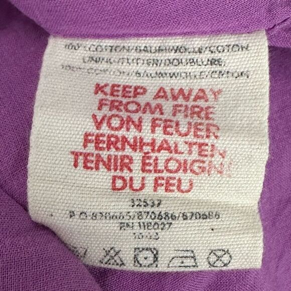 Mini Boden Smocked Bunny Applique Purple Skirt 7-8 Years - Picture 8 of 9